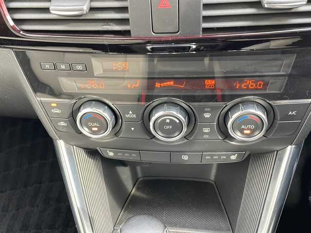 マツダ ＣＸ－５ XD 2013アニバーサリー 福島県 2014(平26)年 7.6万km ブルーリフレックスマイカ 純正ナビ　ＢＯＳＥプレミアムサウンド　バックＣ　フルセグ　ビルドインＥＴＣ　メモリ付きパワーシート　ホワイトレザーシートヒーター　純正１９ＡＷ　クルーズコントロール　オートＨＩＤライト　フォグランプ