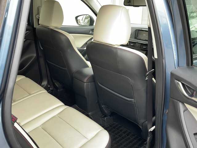 マツダ ＣＸ－５ XD 2013アニバーサリー 福島県 2014(平26)年 7.6万km ブルーリフレックスマイカ 純正ナビ　ＢＯＳＥプレミアムサウンド　バックＣ　フルセグ　ビルドインＥＴＣ　メモリ付きパワーシート　ホワイトレザーシートヒーター　純正１９ＡＷ　クルーズコントロール　オートＨＩＤライト　フォグランプ