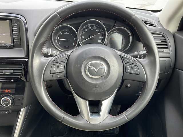 マツダ ＣＸ－５ XD 2013アニバーサリー 福島県 2014(平26)年 7.6万km ブルーリフレックスマイカ 純正ナビ　ＢＯＳＥプレミアムサウンド　バックＣ　フルセグ　ビルドインＥＴＣ　メモリ付きパワーシート　ホワイトレザーシートヒーター　純正１９ＡＷ　クルーズコントロール　オートＨＩＤライト　フォグランプ