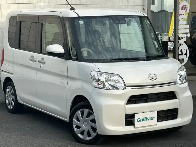 ダイハツ タント X SA Ⅲ 埼玉県 2019(平31)年 2.6万km パールホワイトⅢ 登録時25389km/ワンオーナー/純正ナビ(FM/AM/フルセグTV/BT)/Bカメラ/片側パワースライドドア/運転席シートヒーター/純正フロアマット/純正ドアバイザー/レーンキープアシスト/ＥＴＣ/ドライブレコーダー（前）/オートライト/オートマチックハイビーム/ステアリングスイッチ/スペアキー1本/スマートキー/Pスタート/保証書/車両/ナビ取扱説明書