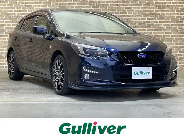 スバル インプレッサ スポーツ 1．6i－Lアイサイト 岩手県 2016(平28)年 11.1万km ダークブルーパール ４WD/STIフロントスポイラー/LEDエンブレム付きフロントグリル/アイサイトVer.3/プリクラッシュブレーキ/全車速追従機能付きクルーズコントロール/アクティブレーンキープ/AT誤発進抑制制御/ステアリング連動ヘッドランプ/横滑り防止装置/アイドリングストップ/パドルシフト/KENWOODオーディオ/LEDヘッドランプ/フロント・リヤフォグランプ/純正ロアマット