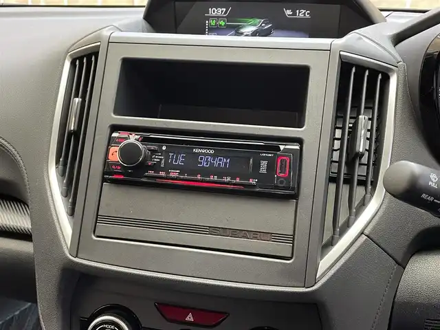 スバル インプレッサ スポーツ 1．6i－Lアイサイト 岩手県 2016(平28)年 11.1万km ダークブルーパール ４WD/STIフロントスポイラー/LEDエンブレム付きフロントグリル/アイサイトVer.3/プリクラッシュブレーキ/全車速追従機能付きクルーズコントロール/アクティブレーンキープ/AT誤発進抑制制御/ステアリング連動ヘッドランプ/横滑り防止装置/アイドリングストップ/パドルシフト/KENWOODオーディオ/LEDヘッドランプ/フロント・リヤフォグランプ/純正ロアマット