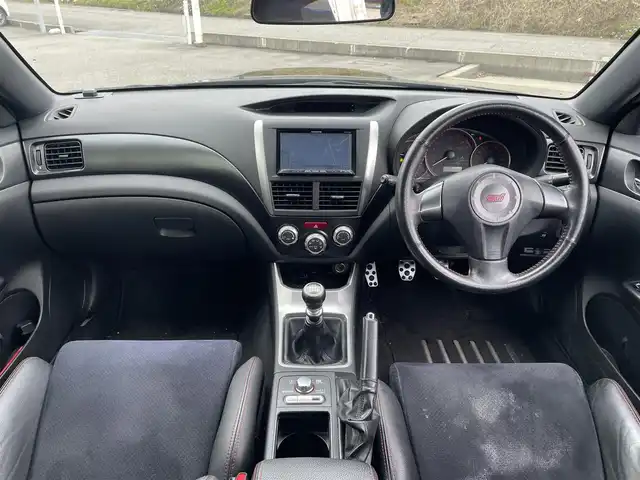 スバル インプレッサ ＷＲＸ STi スペックC 富山県 2013(平25)年 9.9万km クリスタルブラックシリカ ４ＷＤ／/ＳＴＩフルエアロ／/純正ＳＴＩ１８インチアルミホイールタイヤ付４本有／/社外ナビ／/フルセグＴＶ／/Ｂｌｕｅｔｏｏｔｈ／/ＤＶＤ再生／/バックカメラ／/ビルトインＥＴＣ／/ハーフレザーシート／/キセノン