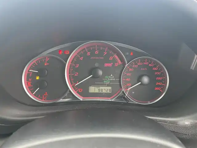 スバル インプレッサ ＷＲＸ STi スペックC 富山県 2013(平25)年 9.9万km クリスタルブラックシリカ ４ＷＤ／/ＳＴＩフルエアロ／/純正ＳＴＩ１８インチアルミホイールタイヤ付４本有／/社外ナビ／/フルセグＴＶ／/Ｂｌｕｅｔｏｏｔｈ／/ＤＶＤ再生／/バックカメラ／/ビルトインＥＴＣ／/ハーフレザーシート／/キセノン