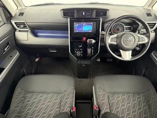 トヨタ ルーミー カスタムG－T 愛知県 2019(令1)年 2万km パールホワイトⅢ スマートアシスト/純正SDナビ/・ワンセグ/・Bluetooth/クルーズコントロール/ドライブレコーダー/両側パワースライドドア/純正フロアマット/純正アルミホイール/後席サンシェード/ステアリングリモコン/革巻きステアリング/ビルトインETC/LEDライト/フォグランプ