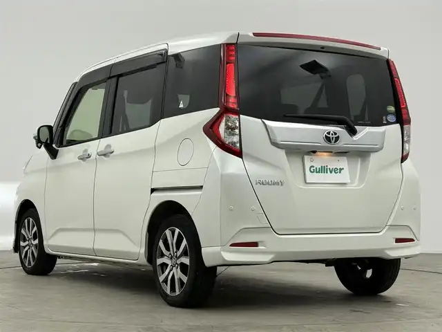 トヨタ ルーミー カスタムG－T 愛知県 2019(令1)年 2万km パールホワイトⅢ スマートアシスト/純正SDナビ/・ワンセグ/・Bluetooth/クルーズコントロール/ドライブレコーダー/両側パワースライドドア/純正フロアマット/純正アルミホイール/後席サンシェード/ステアリングリモコン/革巻きステアリング/ビルトインETC/LEDライト/フォグランプ