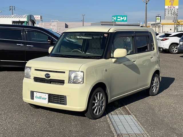 ダイハツ ムーヴ コンテ L 新潟県 2014(平26)年 8.8万km コットンアイボリー 4WD/CD/AUX/ベンチシート/アイドリングストップ/リモコンキー /社外14インチアルミホイール