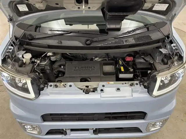 ダイハツ ウェイク G ターボ SA Ⅲ 滋賀県 2018(平30)年 3.5万km ミストブルーマイカメタリック 社外7インチナビ/【Bluetooth/CD/DVD/フルセグTV】/バックカメラ/衝突軽減ブレーキ/両側パワースライドドア/LEDヘッドライト/オートライト/オートマチックハイビーム/ETC/ドアバイザー/純正フロアマット/後席サンシェード/プッシュスタート/スマートキー/ステアリングリモコン