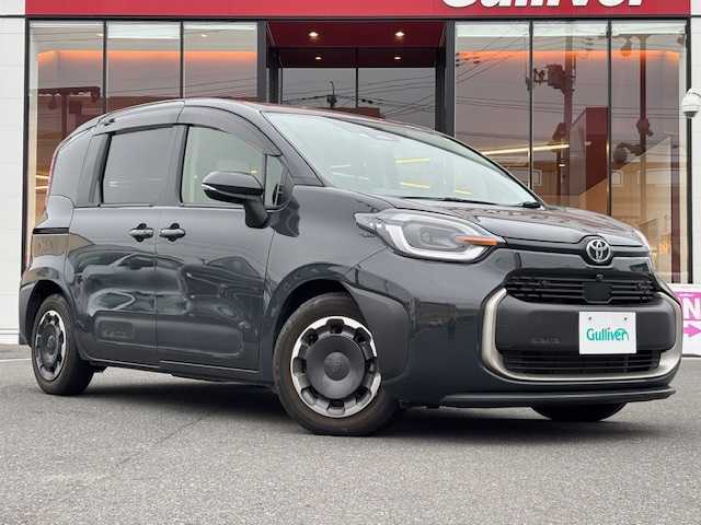 トヨタ シエンタ Z 宮城県 2023(令5)年 2.6万km ダークグレー 登録時走行距離25907km/メーカーオプションナビ/パノラミックビューモニター/両側パワースライドドア/フルセグテレビ/プッシュスタート/スマートキー/ビルトインETC/コーナーセンサー/レーダークルーズコントロール/衝突軽減システム/革調シートカバー/ロールアップサンシェード/横滑り防止装置/アイドリングストップ/LEDオートライト/スマートキー/スペアキー有