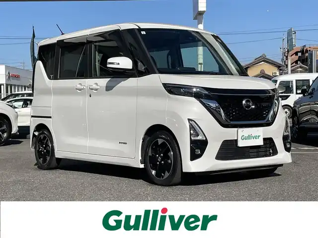 日産 ルークス HWS X プロパイロットED 愛知県 2021(令3)年 3.9万km ホワイトパール ワンオーナー/SDナビ/スマートキー/フルセグテレビ/バックカメラ/アイドリングストップ/ウィンカーミラー/レーダークルーズコントロール/ドアバイザー/プッシュスタート/両側パワースライドドア/ビルトインETC/プロパイロット/電動パーキングブレーキ/ドアバイザー/ステアリングスイッチ/ミラーバックビューモニター/前後ドラレコ/純正フォグランプ/シートカバー