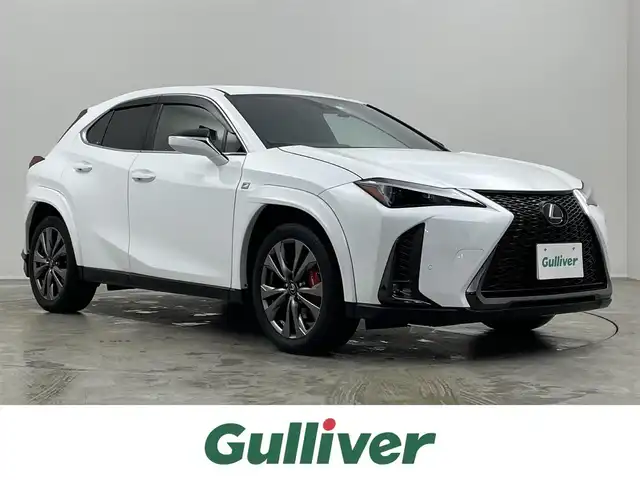 レクサス ＵＸ 250h Fスポーツ 埼玉県 2023(令5)年 3.2万km ホワイトノーヴァガラスフレーク TRDマフラー/黒レザーシート/純正12.3型ディスプレイオーディオ/ ナビ Bluetooth USB 地デジ AppleCarPlay/バックカメラ/レーダークルーズコントロール/前後ドライブレコーダー/ビルトインETC2.0/パワーシート/シートヒーター/ステアリングヒーター/パドルシフト/ＬＥＤオートライト/オートハイビーム/パワーバックドア/ＡＳＣ（アクティブサウンドコントロール）/純正18インチアルミホイール