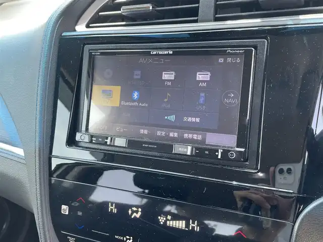 ホンダ シャトル ハイブリッド X ホンダセンシング 茨城県 2018(平30)年 7.5万km ホワイトオーキッドパール ・社外ナビ/・フルセグテレビ/・バックカメラ/・プッシュスタート/・ETC/・ドアバイザー/・メモリナビ/・クルーズコントロール