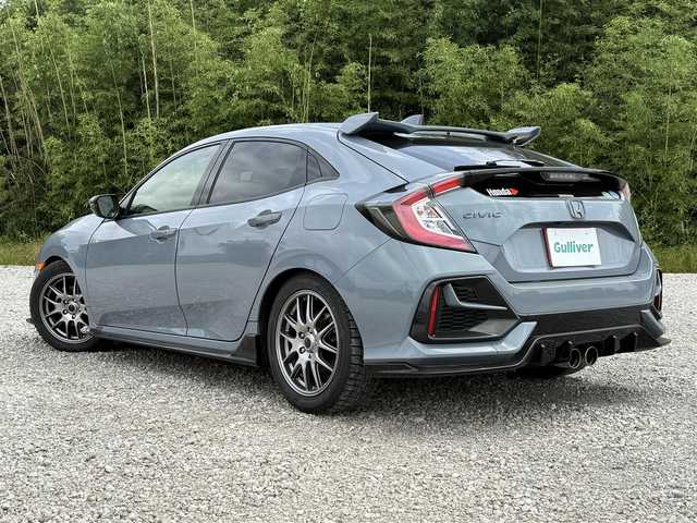ホンダ シビック ハッチバック 兵庫県 2020(令2)年 5万km グレー 6ＭＴ/純正ナビ/バックカメラ/フルセグＴＶ/ETC2.0/スプーン足回り/社外17インチアルミホイール/（スタッドレス）/純正アルミホイール/（サマータイヤ付き車内積み込み）/ホンダセンシング/レーダークルーズコントロール/レーンキープアシスト/オートライト/シートヒーター/LEDヘッドライト/プッシュスタート＆スマートキー
