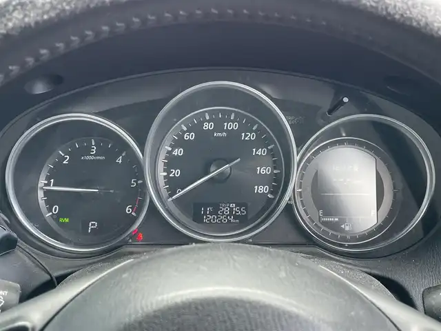 マツダ ＣＸ－５ XD 道央・札幌 2013(平25)年 12.1万km クリスタルホワイトパールマイカ ４WD/純正ディーラーOPナビ/CD/DVD/BT/フルセグ/トランクションコントロールシステム/クルーズコントロール/リアビークルモニタリングシステム/AFS/バックカメラ/サイドカメラ/ビルトインETC/アイドリングストップ/革巻きステアリング/ステアリングリモコン/自動防眩ミラー/MTモード付AT/プッシュスタート/スマートキー/HIDヘッドライト/オートライト/フォグランプ/電動格納ミラー/ウィンカーミラー/純正フロアマット/ドアバイザー/スペアキー