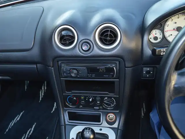 マツダ ロードスター SP 栃木県 2002(平14)年 13.5万km クラシックレッド 社外オーディオ/[CD/AM/FM]/純正マット/ABS/ソフトトップ