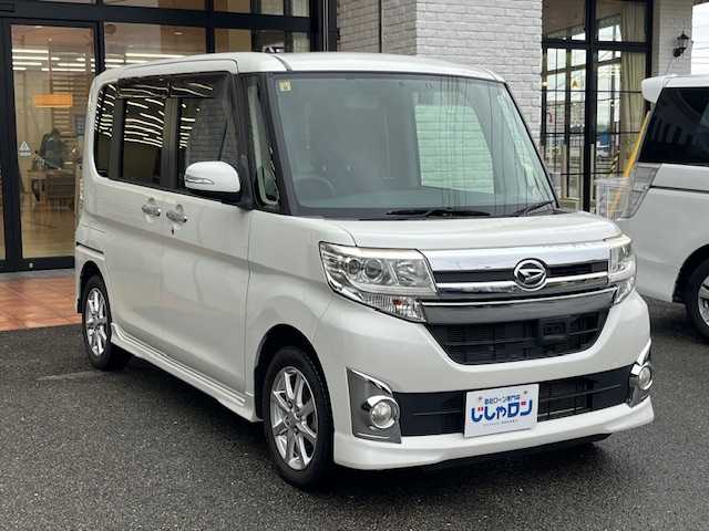 ダイハツ タント カスタム X スマートセレ SA 高知県 2014(平26)年 11.2万km パールホワイトⅢ (株)IDOMが運営する【じしゃロン高知店】の自社ローン専用車両になります。こちらは現金またはオートローンご利用時の価格です。自社ローンご希望の方は別途その旨お申付け下さい