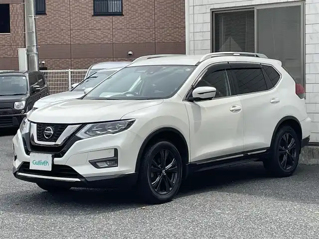 日産 エクストレイル 20Xi レザーED Vセレクション 福岡県 2020(令2)年 3万km ブリリアントホワイトパール ワンオーナー/4WD/プロパイロット/カロッツエリアディスプレイオーディオ/　(AM/FM/Bluetooth/ipod)/アラウンドビューモニター/バックカメラ/運転支援機能/・エマージェンシーブレーキ/・踏み間違い衝突防止/・前方衝突予測/・後側方車両検知/・車線逸脱警報/防止支援/・後退時車両検知/・ふらつき警報/・進入禁止標識検知/・クルーズコントロール/・オートライト/・ハイビームアシスト/・横滑り防止機能/・クリアランスソナー/・コーナーセンサー/ヒルディセントコントロール/純正18インチアルミホイール/パワーバックドア/ルーフレール/ミラーヒーター/インテリジェントルームミラー/茶色レザーシート/前後ドライブレコーダー/ETC/ステアリングスイッチ/パワーシート(D/N)/ランバーサポート/シートヒーター(全席)/純正フロアマット/アクセサリーソケット×3/ISOFIX/スペアキー×1/保証書/取扱説明書/ナビ取扱説明書