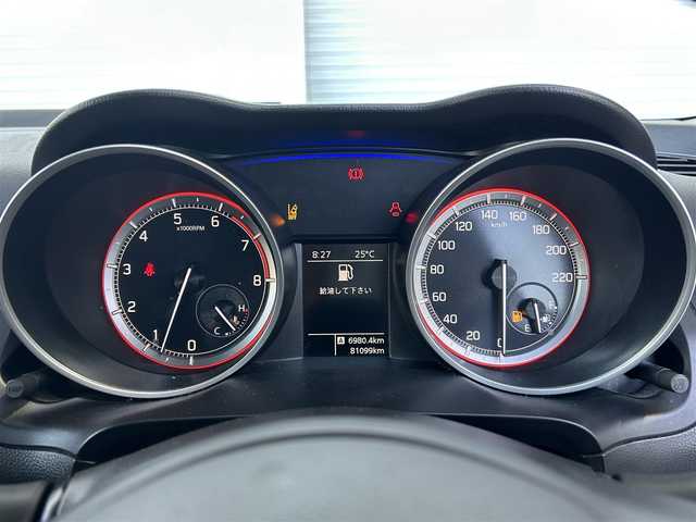 スズキ スイフト RS 高知県 2017(平29)年 8.1万km スピーディーブルーM ワンオーナー/純正ナビ/ETC/クルーズコントロール/フルセグ/5足MT/Bluetooth接続/バックカメラ/スマートキー/純正フロアマット/シートヒーター/純正アルミホイール車載/純正マフラー車載/プッシュスタート