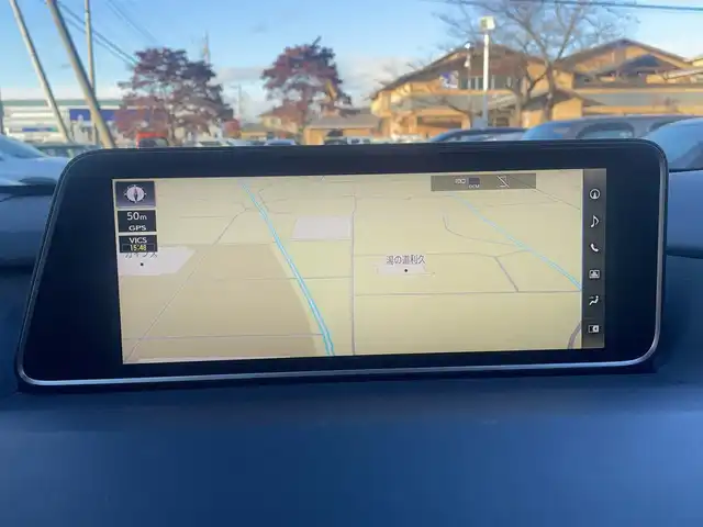 レクサス ＲＸ 450h Fスポーツ 群馬県 2016(平28)年 7万km ソニックチタニウム サンルーフ/４WD/純正SDナビ、地デジ、Bluetooth、CD、ブルーレイ/バックカメラ/プリクラッシュセーフティ/レーダークルーズコントロール/ブラインドスポットモニター/シーケンシャルウインカー/革巻きステア/パドルシフト/赤レザーシート/前席シートヒーター、エアシート、パワーシート/パワーバックドア/ウインカーミラー/クリアランスソナー（前後）/社外ドライブレコーダー（前後）/LEDヘッドライト/ビルトインETC２．０/スマートキー×１、カードキー×１/ドアバイザー/整備手帳、取説