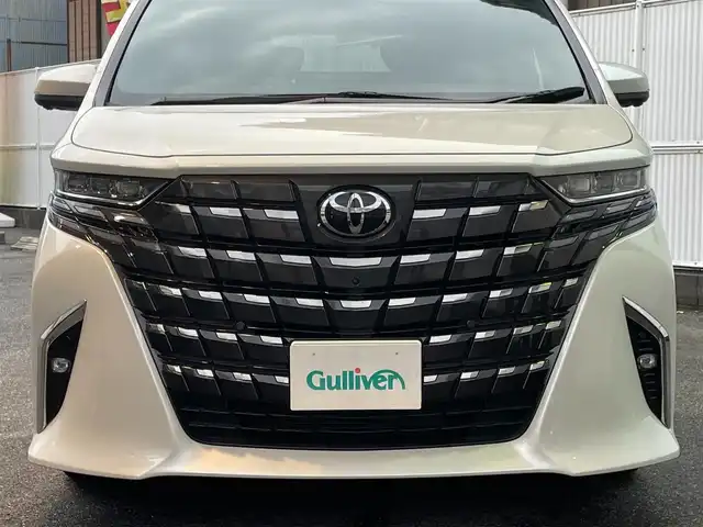 トヨタ アルファード Z 愛知県 2024(令6)年 1.6万km ホワイトパールクリスタルシャイン ワンオーナー/サンルーフ/純正SDナビ（BT.TV.AM.FM）/フルセグナビ/デジタルインナーミラー/バックカメラ/パワーシート/シートヒーター/エアシート/社外前後ドラレコ/トヨタセーフティセンス/ブレーキホールド/クルーズコントロール/両側パワースライドドア/置くだけ充電/ビルトインETC/純正AW/純正フロアマット/オットマン