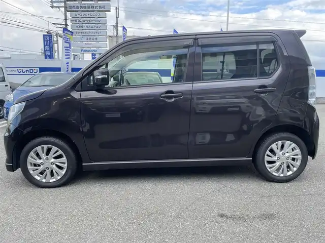 スズキ ワゴンＲ FZ 兵庫県 2016(平28)年 10.9万km アーバンブラウンパールメタリック ワンオーナー/純正14インチアルミ/スマートキー/電動格納ミラー/運転席シートヒーター/取説・保証書