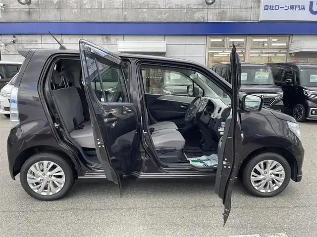 スズキ ワゴンＲ FZ 兵庫県 2016(平28)年 10.9万km アーバンブラウンパールメタリック ワンオーナー/純正14インチアルミ/スマートキー/電動格納ミラー/運転席シートヒーター/取説・保証書