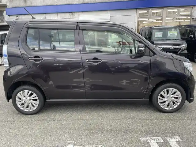 スズキ ワゴンＲ FZ 兵庫県 2016(平28)年 10.9万km アーバンブラウンパールメタリック ワンオーナー/純正14インチアルミ/スマートキー/電動格納ミラー/運転席シートヒーター/取説・保証書