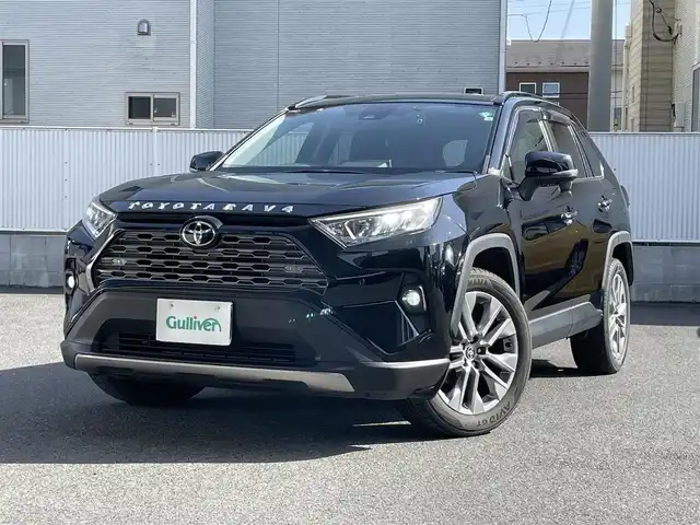 トヨタ ＲＡＶ４ G Zパッケージ 栃木県 2022(令4)年 3.8万km アティチュードブラックマイカ ワンオーナー/純正ナビ（フルセグTV/BT/CD/DVD/AM/FM)/レザーシート/デジタルインナーミラー/4WD/オートライト/前後ドライブレコーダー/ビルトインETC/ステアリングヒーター/運転席パワーシート/メモリーシート/前席シートヒーター/エアーシート/パワーバックドア/電動パーキングブレーキ/オートホールド/前後コーナーセンサー/バックカメラ/純正フロアマット/純正LEDヘッドライト/純正19inAW/保障証/取扱説明書
