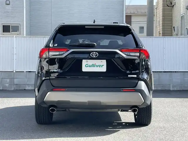 トヨタ ＲＡＶ４ G Zパッケージ 栃木県 2022(令4)年 3.8万km アティチュードブラックマイカ ワンオーナー/純正ナビ（フルセグTV/BT/CD/DVD/AM/FM)/レザーシート/デジタルインナーミラー/4WD/オートライト/前後ドライブレコーダー/ビルトインETC/ステアリングヒーター/運転席パワーシート/メモリーシート/前席シートヒーター/エアーシート/パワーバックドア/電動パーキングブレーキ/オートホールド/前後コーナーセンサー/バックカメラ/純正フロアマット/純正LEDヘッドライト/純正19inAW/保障証/取扱説明書