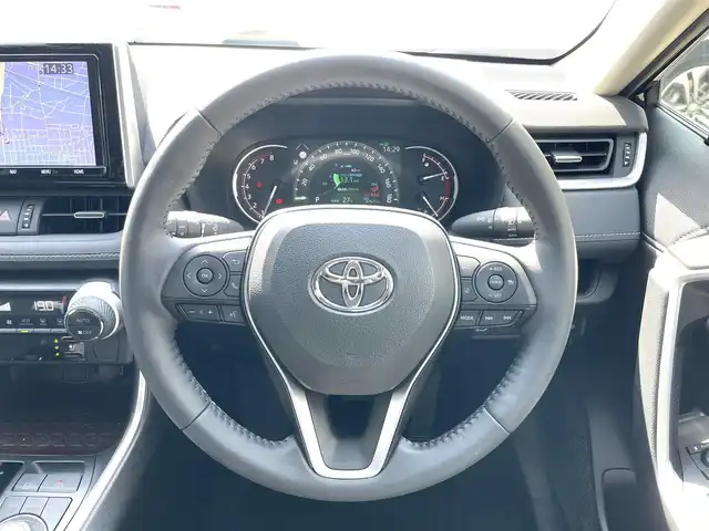 トヨタ ＲＡＶ４ G Zパッケージ 栃木県 2022(令4)年 3.8万km アティチュードブラックマイカ ワンオーナー/純正ナビ（フルセグTV/BT/CD/DVD/AM/FM)/レザーシート/デジタルインナーミラー/4WD/オートライト/前後ドライブレコーダー/ビルトインETC/ステアリングヒーター/運転席パワーシート/メモリーシート/前席シートヒーター/エアーシート/パワーバックドア/電動パーキングブレーキ/オートホールド/前後コーナーセンサー/バックカメラ/純正フロアマット/純正LEDヘッドライト/純正19inAW/保障証/取扱説明書