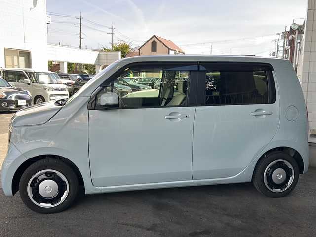 ホンダ Ｎ ＷＧＮ L 徳島県 2023(令5)年 2.9万km フィヨルドミストパール 純正オーディオ/Bluetooth/CD/地デジTV/バックカメラ/純正フロアマット/純正ホイールキャップ/シートヒーター　D＋N席/クリアランスソナー/ナノイー/電格ウィンカーミラー