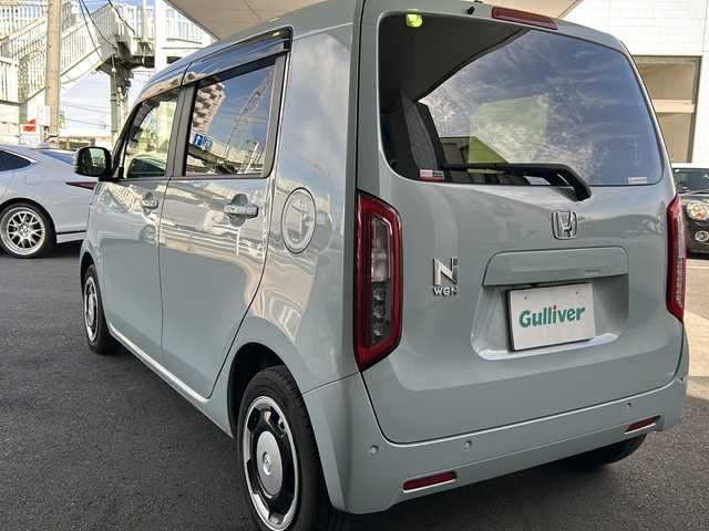 ホンダ Ｎ ＷＧＮ L 徳島県 2023(令5)年 2.9万km フィヨルドミストパール 純正オーディオ/Bluetooth/CD/地デジTV/バックカメラ/純正フロアマット/純正ホイールキャップ/シートヒーター　D＋N席/クリアランスソナー/ナノイー/電格ウィンカーミラー