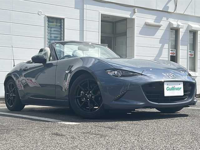 マツダ ロードスター S レザーPKG ホワイトセレクション 愛知県 2022(令4)年 2.1万km ポリメタルグレーM /禁煙車//メーカーナビ・フルセグTV//バックカメラ/ETC//HKSマフラー//ドライブレコーダー//ベージュレザーシート//D・N席シートヒーター//車線逸脱警報//パーキングセンサー//SCBS/BSM/DAA//クルーズコントロール//LEDオートライト//ステアリングスイッチ//プッシュスタート//純正16インチアルミ//社外フロアマット//新車保証書/取扱説明書//スペアキー