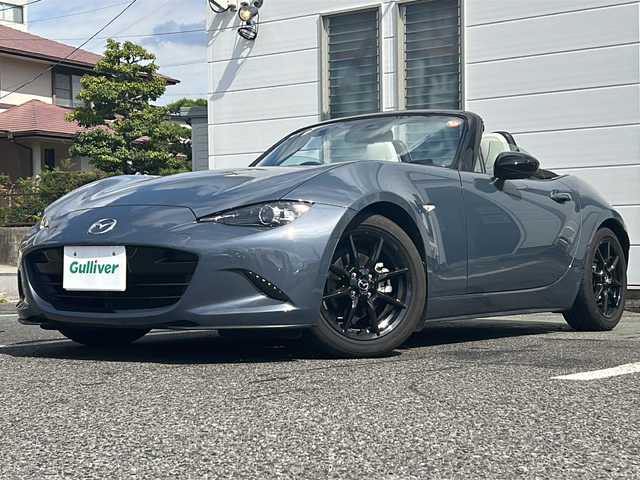 マツダ ロードスター S レザーPKG ホワイトセレクション 愛知県 2022(令4)年 2.1万km ポリメタルグレーM /禁煙車//メーカーナビ・フルセグTV//バックカメラ/ETC//HKSマフラー//ドライブレコーダー//ベージュレザーシート//D・N席シートヒーター//車線逸脱警報//パーキングセンサー//SCBS/BSM/DAA//クルーズコントロール//LEDオートライト//ステアリングスイッチ//プッシュスタート//純正16インチアルミ//社外フロアマット//新車保証書/取扱説明書//スペアキー