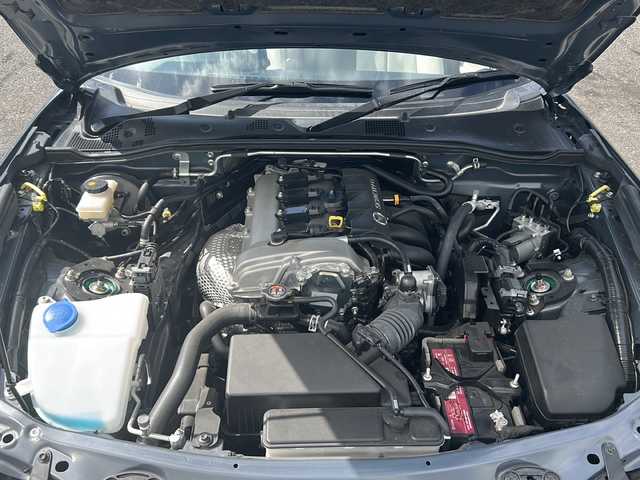 マツダ ロードスター S レザーPKG ホワイトセレクション 愛知県 2022(令4)年 2.1万km ポリメタルグレーM /禁煙車//メーカーナビ・フルセグTV//バックカメラ/ETC//HKSマフラー//ドライブレコーダー//ベージュレザーシート//D・N席シートヒーター//車線逸脱警報//パーキングセンサー//SCBS/BSM/DAA//クルーズコントロール//LEDオートライト//ステアリングスイッチ//プッシュスタート//純正16インチアルミ//社外フロアマット//新車保証書/取扱説明書//スペアキー