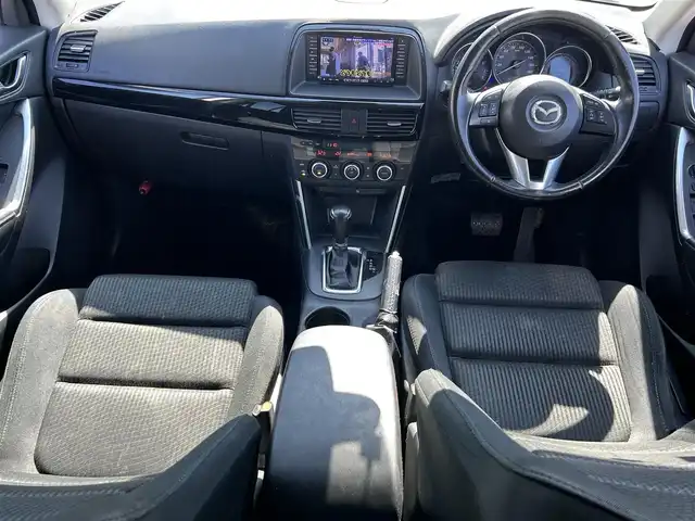 マツダ ＣＸ－５ 20S 愛知県 2014(平26)年 12.6万km クリスタルホワイトパールマイカ マツダ純正ナビ【CA9PB】/（AM/FM/CD/DVD/SD/BT/フルセグ）/ETC/アイドリングストップ/アダプティブフロントライティングシステム/リアビークルモニタリングシステム/フロントフォグライト/クルーズコントロール/純正17インチアルミホイール/HIDヘッドライト/スマートキー