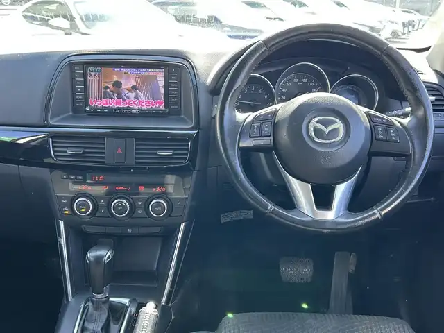 マツダ ＣＸ－５ 20S 愛知県 2014(平26)年 12.6万km クリスタルホワイトパールマイカ マツダ純正ナビ【CA9PB】/（AM/FM/CD/DVD/SD/BT/フルセグ）/ETC/アイドリングストップ/アダプティブフロントライティングシステム/リアビークルモニタリングシステム/フロントフォグライト/クルーズコントロール/純正17インチアルミホイール/HIDヘッドライト/スマートキー