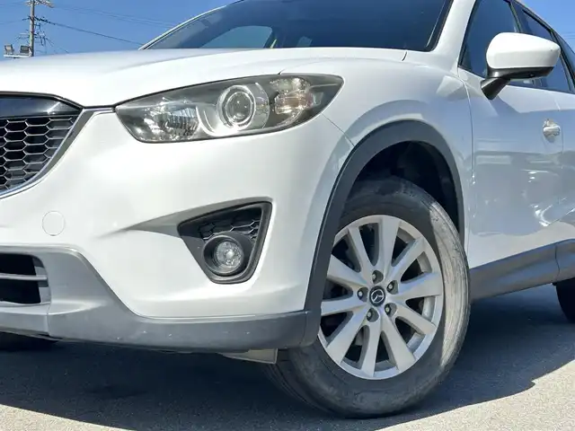 マツダ ＣＸ－５ 20S 愛知県 2014(平26)年 12.6万km クリスタルホワイトパールマイカ マツダ純正ナビ【CA9PB】/（AM/FM/CD/DVD/SD/BT/フルセグ）/ETC/アイドリングストップ/アダプティブフロントライティングシステム/リアビークルモニタリングシステム/フロントフォグライト/クルーズコントロール/純正17インチアルミホイール/HIDヘッドライト/スマートキー