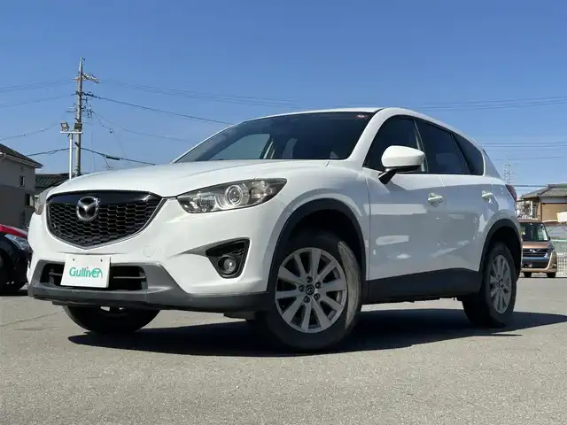 マツダ ＣＸ－５ 20S 愛知県 2014(平26)年 12.6万km クリスタルホワイトパールマイカ マツダ純正ナビ【CA9PB】/（AM/FM/CD/DVD/SD/BT/フルセグ）/ETC/アイドリングストップ/アダプティブフロントライティングシステム/リアビークルモニタリングシステム/フロントフォグライト/クルーズコントロール/純正17インチアルミホイール/HIDヘッドライト/スマートキー