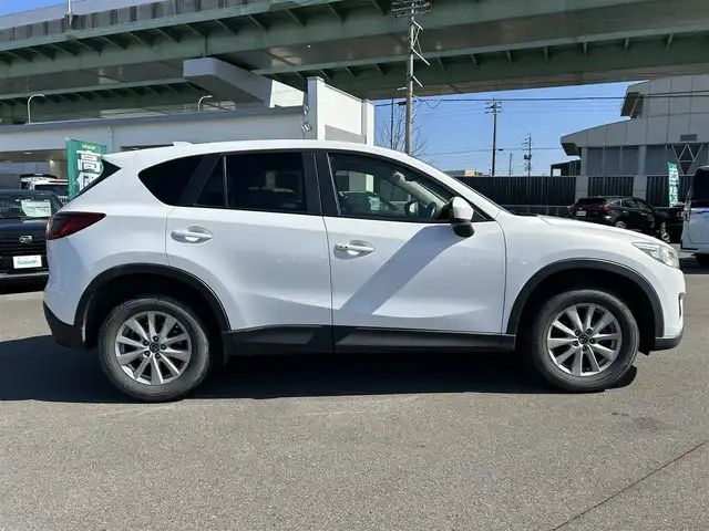 マツダ ＣＸ－５ 20S 愛知県 2014(平26)年 12.6万km クリスタルホワイトパールマイカ マツダ純正ナビ【CA9PB】/（AM/FM/CD/DVD/SD/BT/フルセグ）/ETC/アイドリングストップ/アダプティブフロントライティングシステム/リアビークルモニタリングシステム/フロントフォグライト/クルーズコントロール/純正17インチアルミホイール/HIDヘッドライト/スマートキー