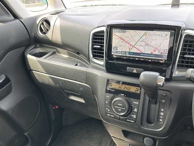 マツダ フレアワゴン カスタムスタイル XT 福島県 2017(平29)年 5.7万km ブルーイッシュブラックパール3 社外ナビ/（FMAM&DVDCD&BT&フルセグTV）/衝突軽減ブレーキ/クルーズコントロール/レーンキープアシスト/ＥＴＣ/純正15inアルミホイール/オートライト/ＬＥＤライト/フォグランプ/ウィンカーミラー/電動格納ミラー/スマートキー/プッシュスタート/Ｗエアバッグ/横滑り防止装置/ＡＢＳ/ドアバイザー/純正フロアマット/保証書/取扱説明書/両側パワースライドドア/D席＆N席シートヒーター/アイドリングストップ/電源ソケット/ステアリングスイッチ