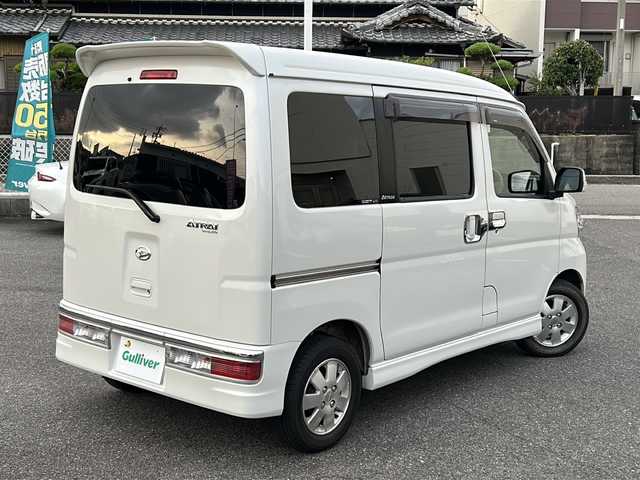 ダイハツ アトレー ワゴン カスタム ターボ RS リミテッド 愛知県 2016(平28)年 10.8万km パールホワイトⅢ /禁煙車/ワンオーナー//フルタイム4WD//純正ナビ・フルセグTV//Bluetooth.DVD.CD//ETC/キーレスエントリー//左パワースライドドア//電動格納ウィンカーミラー//純正13インチアルミ//純正フロアマット//純正ドアバイザー//新車保証書//取扱説明書
