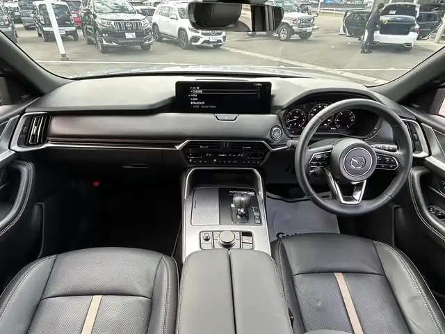 マツダ ＣＸ－６０ XD HV エクスクルーシブスポーツ 和歌山県 2023(令5)年 0.4万km ソニックシルバーM BOSEプレミアムサウンド/純正ナビ/フルセグTV/360°モニター/衝突軽減ブレーキ/レーダークルーズコントロール/ブラインドスポットモニター/ヘッドアップディスプレイ/パワーバックドア/パワーシート/ポジションメモリー/シートヒーター/ETC/純正フロアマット/純正アルミホイール/LEDヘッドライト/フォグランプ/オートライト