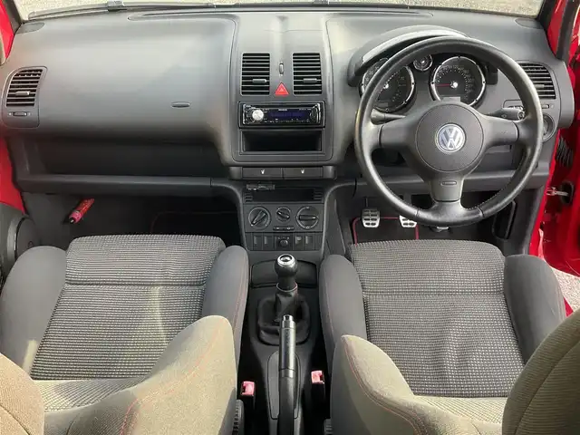 フォルクスワーゲン ルポ GTI 滋賀県 2005(平17)年 7.4万km 赤 ６MT/純正キセノンヘッドライト/純正15インチアルミホイール/ケンウッドオーディオ/・CD/・AM/FM/・USB/ETC/バックフォグランプ