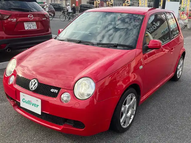 フォルクスワーゲン ルポ GTI 滋賀県 2005(平17)年 7.4万km 赤 ６MT/純正キセノンヘッドライト/純正15インチアルミホイール/ケンウッドオーディオ/・CD/・AM/FM/・USB/ETC/バックフォグランプ