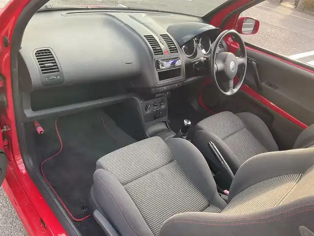 フォルクスワーゲン ルポ GTI 滋賀県 2005(平17)年 7.4万km 赤 ６MT/純正キセノンヘッドライト/純正15インチアルミホイール/ケンウッドオーディオ/・CD/・AM/FM/・USB/ETC/バックフォグランプ