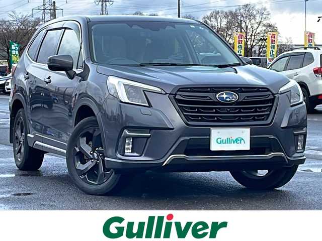 スバル フォレスター スポーツ 道央・札幌 2023(令5)年 5.2万km マグネタイトグレーメタリック ４WD/ワンオーナー/サンルーフ/純正ディーラーOPナビ/CD/DVD/BT/フルセグ/アイサイト/衝突被害軽減ブレーキ/横滑り防止装置/レーダークルーズコントロール/レーンキープアシスト/パーキングアシスト/リアパーキングセンサー/ブラインドスポットモニター/SRH/バック/サイド/フロントカメラ/XMODE/SI-DRIVE/デジタルインナーミラー/アイドリングストップ/パワーバックドア/前席パワーシート/D席メモリーシート/全席シートヒーター/ハーフレザーシート/革巻きステアリング/ステアリングリモコン/パドルシフト/ハンドルヒーター/電動パーキング/オートブレーキホールド/プッシュスタート/スマートキー/LEDヘッドライト/オートライト/フォグランプ/電動格納ミラー/ヒーテッドドアミラー/ウィンカーミラー/社外フロアマット/ドアバイザー/スペアキー