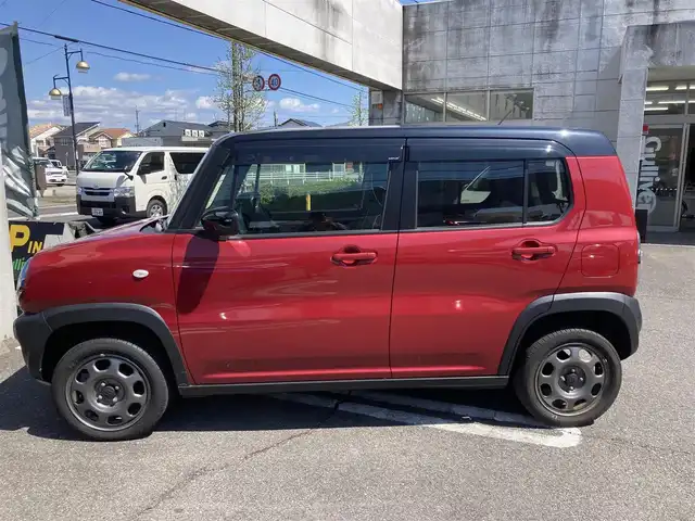 スズキ ハスラー G 愛知県 2015(平27)年 5.1万km フェニックスレッドパール/ブラック 4WD&5速ＭＴ車/carrozzeriaメモリーナビ/DVDビデオ&CD/地デジ　フルセグ/Bluetoothオーディオ/キーレスエントリー/アイドルストップ/シートヒーター