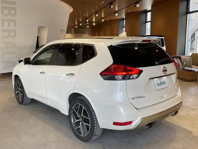 日産 エクストレイル モード・プレミア i 道央・札幌 2018(平30)年 12.2万km ブリリアントホワイトパール ワンオーナー/アルパイン社製エクストレイル専用11インチSDナビ/　・フルセグTV/　・CD/DVD/　・SD/USB/HDMI/　・Bluetooth/アルパイン社製リアモニター/アルパイン社製パワードサブウーファー/アルパイン社製2wayカスタムスピーカー/純正オプションAUTECH19インチAW/純正エンジンスターター/純正デジタルインナーミラー/コムテック社製レーダー探知機/社外ドライブレコーダー/点検整備記録簿　（R1/2/3/5/6）/取扱説明書/保証書/スペアキー