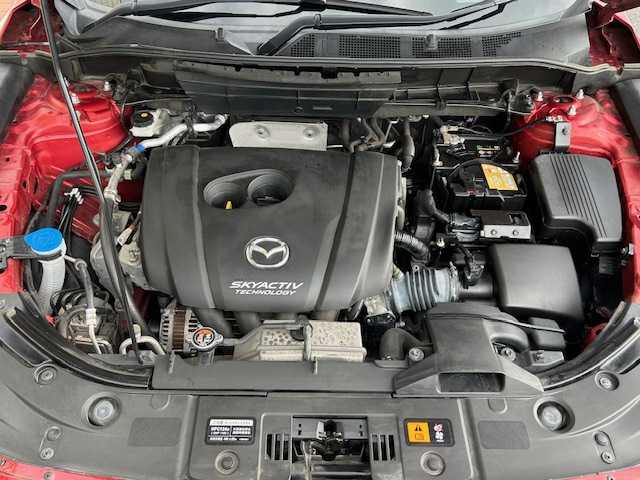 マツダ ＣＸ－５ 20S プロアクティブ 茨城県 2018(平30)年 9.8万km 赤 純正ＨＤＤナビ　/-BT/フルセグTV/FM/AM/メモリー付パワーシート　/レーダークルーズコントロール　/ステアリングヒーター　/シートヒーター（運転席＆助手席）　/バックカメラ　/ＥＴＣ　/コーナーセンサー前後　/ＬＥＤライト　/純正１９インチアルミホイール/エアバックW/スマートキー/プッシュスタート/パワーステアリング/パワーウィンドウ/社外フロアマット/スペアキー